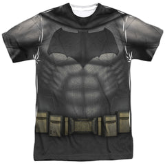 Batman v Superman Batman Uniform Men's Regular Fit Polyester Short-Sleeve T-Shirt