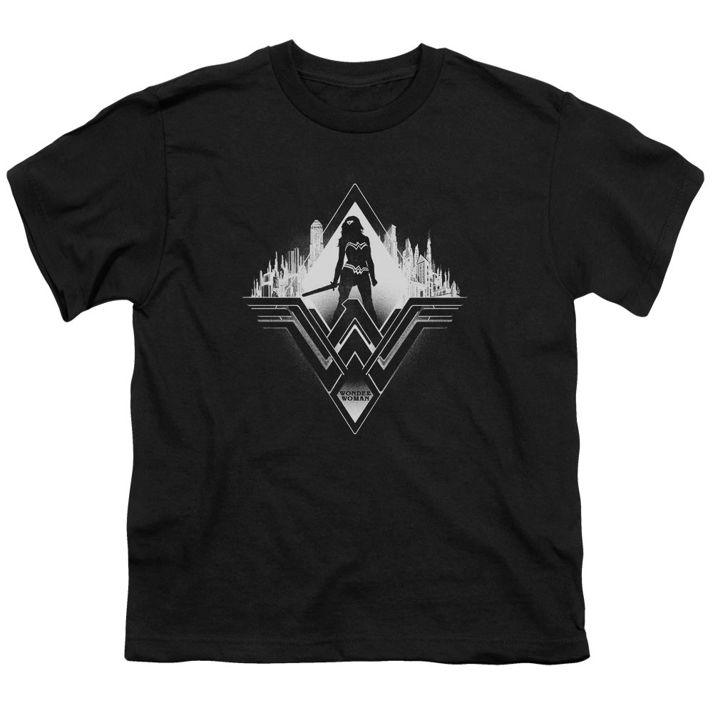 Batman v Superman City Warrior Youth 18/1 100% Cotton Short-Sleeve T-Shirt