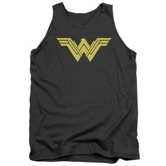 Batman v Superman Clean Line Logo Men's 18/1 Cotton Tank Top