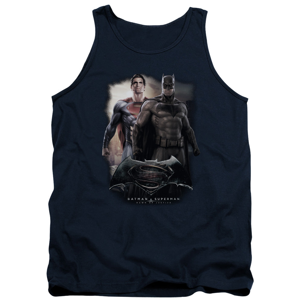 Batman v Superman Dawn Men's 18/1 Cotton Tank Top