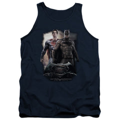 Batman v Superman Dawn Men's 18/1 Cotton Tank Top