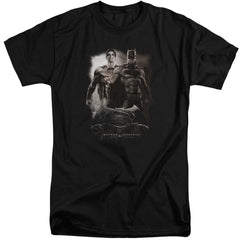 Batman v Superman Dawn Men's 18/1 Tall Cotton Short-Sleeve T-Shirt
