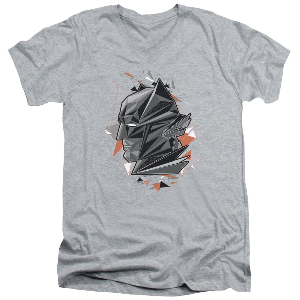Batman v Superman Dawn Men's 30/1 Cotton Slim V-Neck T-Shirt