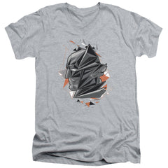 Batman v Superman Dawn Men's 30/1 Cotton Slim V-Neck T-Shirt