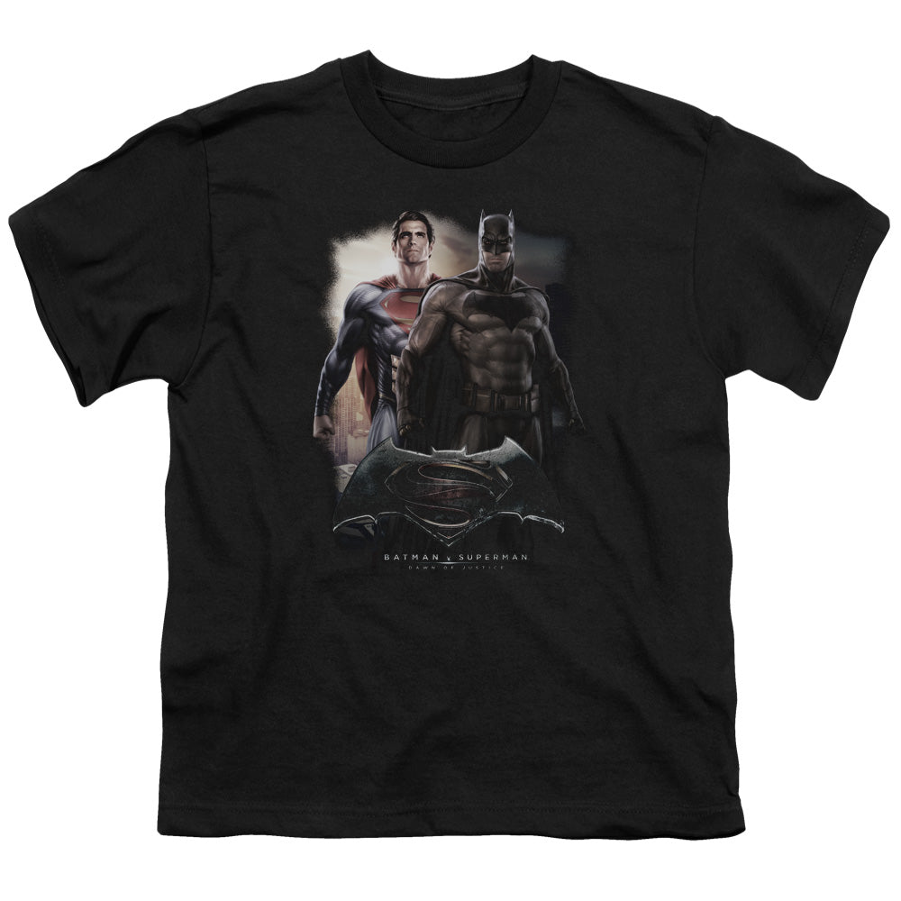 Batman v Superman Dawn Youth 18/1 100% Cotton Short-Sleeve T-Shirt