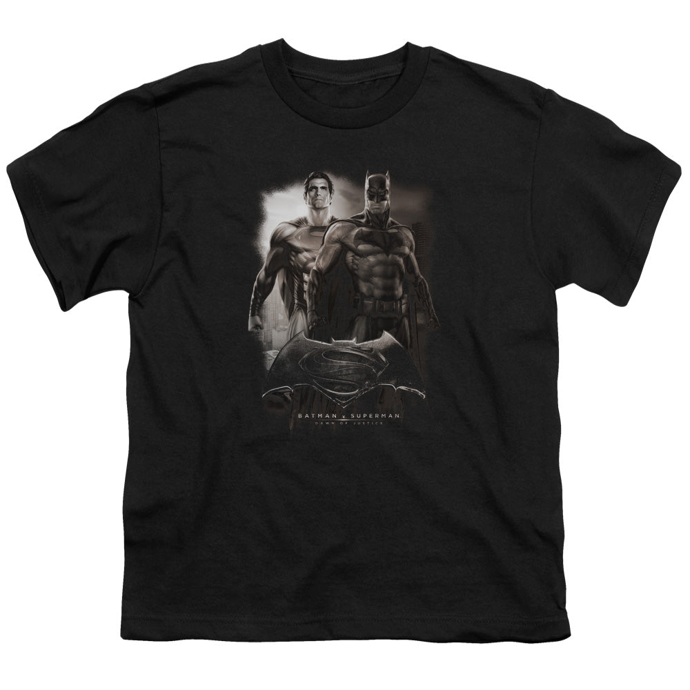 Batman v Superman Dawn Youth 18/1 100% Cotton Short-Sleeve T-Shirt