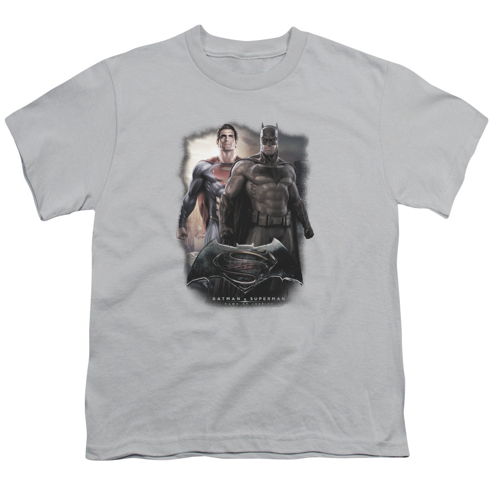 Batman v Superman Dawn Youth 18/1 100% Cotton Short-Sleeve T-Shirt