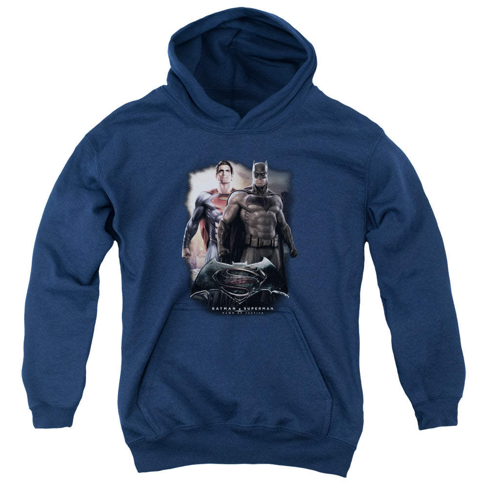 Batman v Superman Dawn Youth Cotton Poly Pull-Over Hoodie