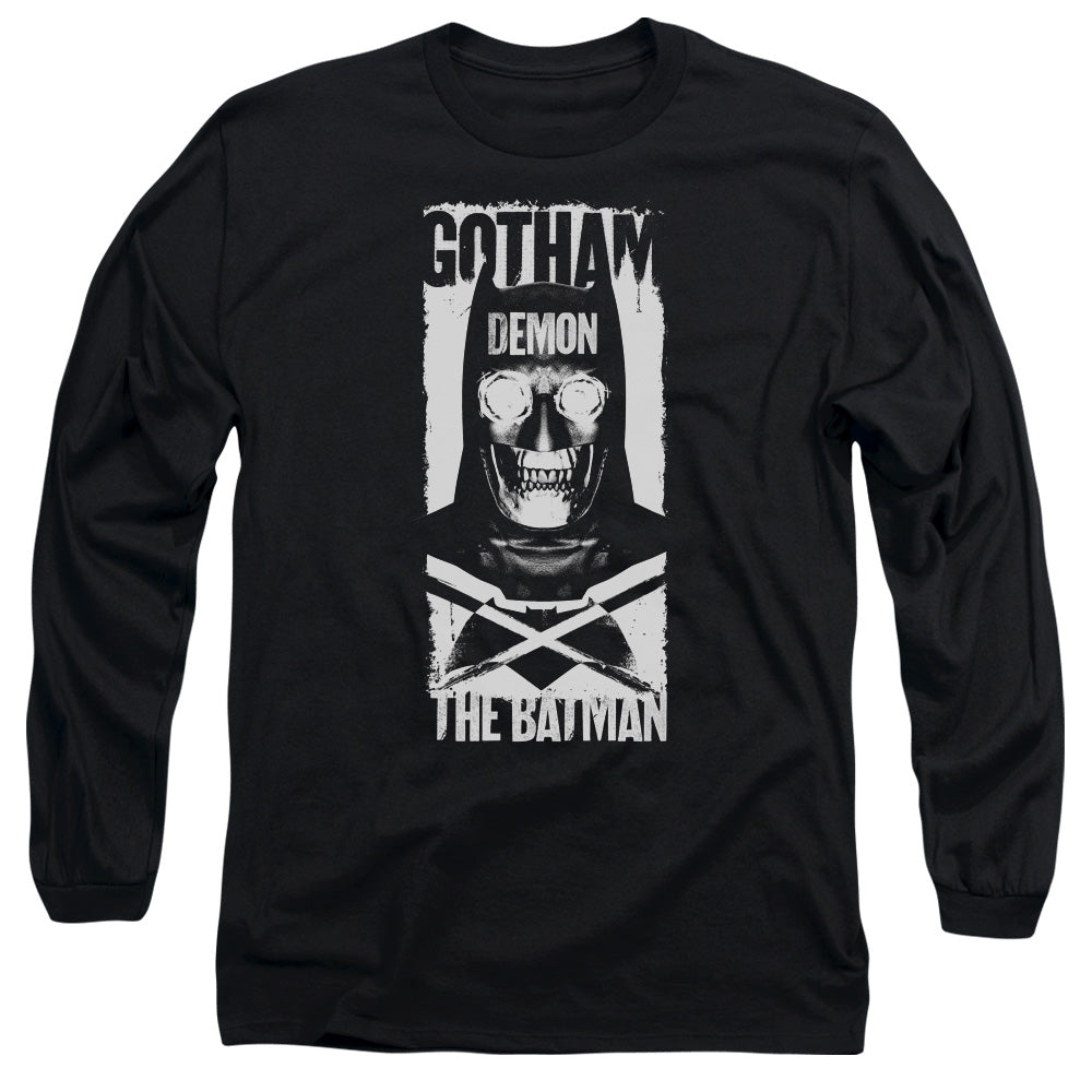 Batman v Superman Demon Bat Men's 18/1 Cotton Long-Sleeve T-Shirt
