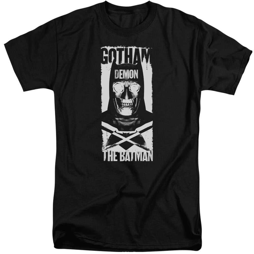 Batman v Superman Demon Bat Men's 18/1 Tall Cotton Short-Sleeve T-Shirt