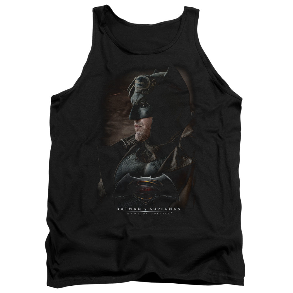 Batman v Superman Desert Gear Men's 18/1 Cotton Tank Top