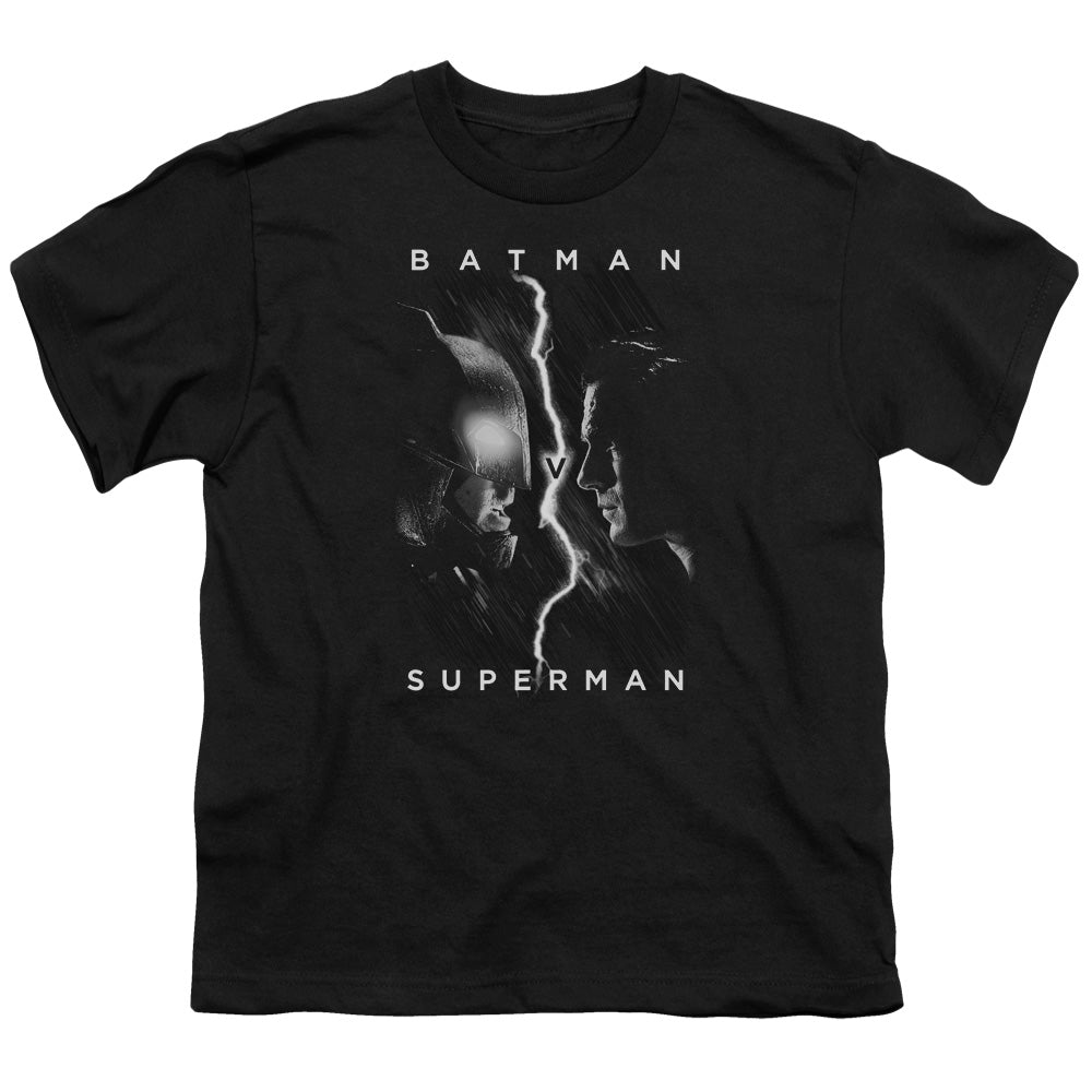 Batman v Superman Face To Face Youth 18/1 100% Cotton Short-Sleeve T-Shirt