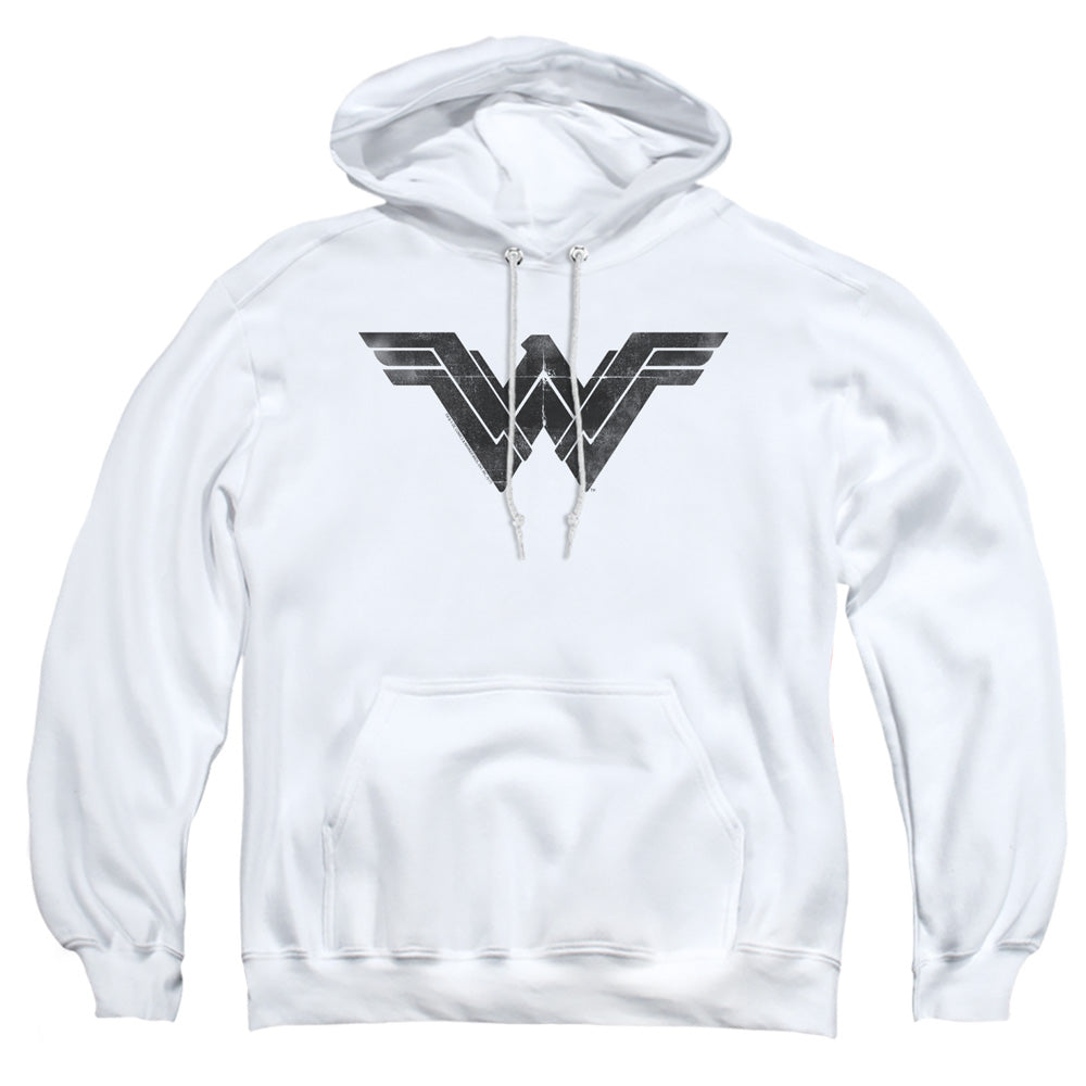 Batman v Superman Folded And Distressed Men's Pull-Over 75 25 Poly Hoodie