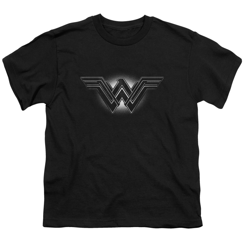Batman v Superman Glow Emblem Youth 18/1 100% Cotton Short-Sleeve T-Shirt