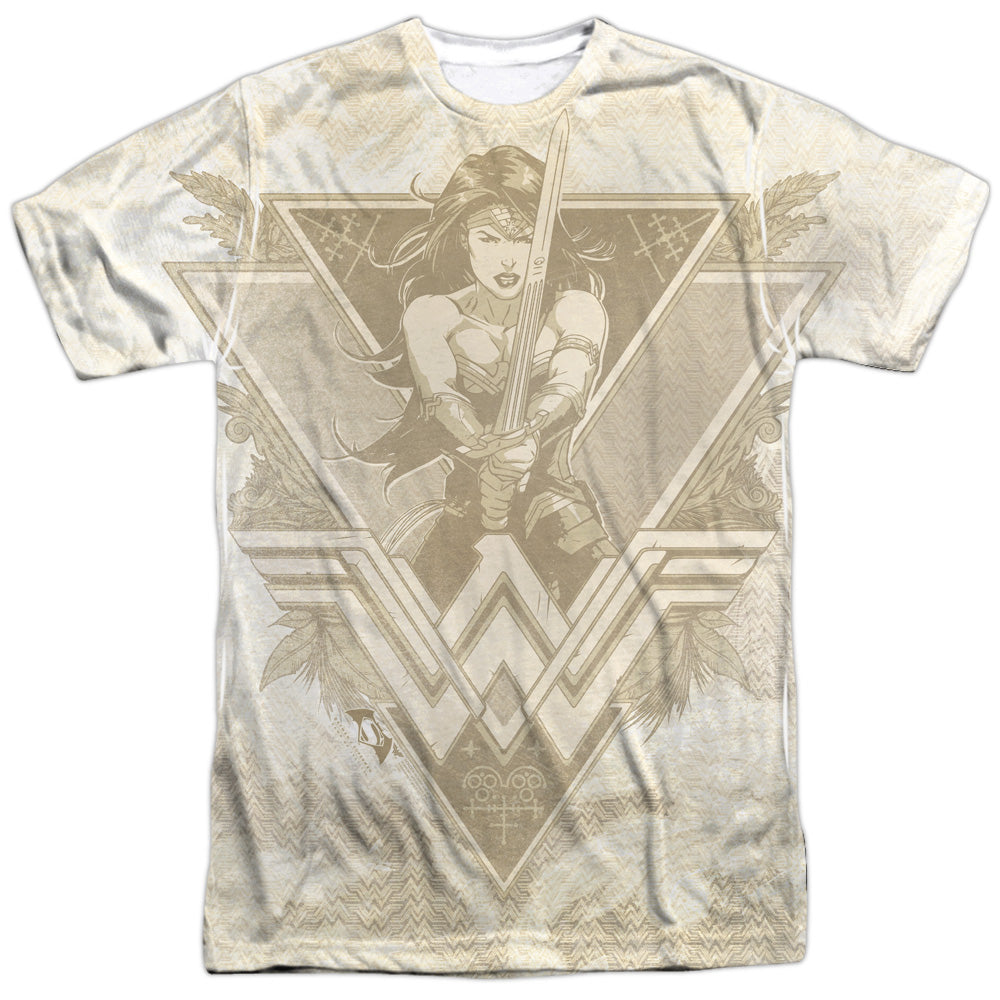 Batman v Superman Greek Goddess Men's Regular Fit Polyester Short-Sleeve T-Shirt