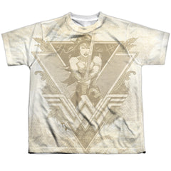 Batman v Superman Greek Goddess Youth Regular Fit Poly Short-Sleeve T-Shirt