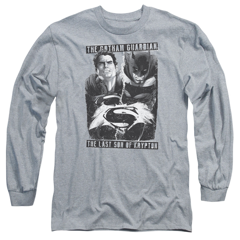 Batman v Superman Guardian V Son Men's 18/1 Cotton Long-Sleeve T-Shirt