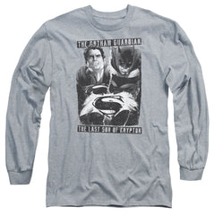 Batman v Superman Guardian V Son Men's 18/1 Cotton Long-Sleeve T-Shirt