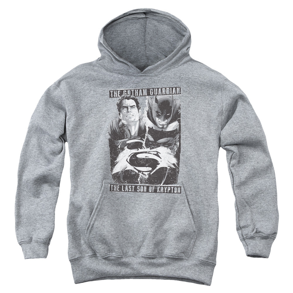Batman v Superman Guardian V Son Youth Cotton Poly Pull-Over Hoodie