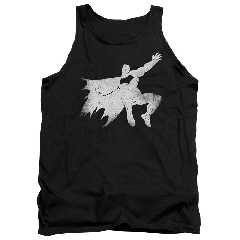 Batman v Superman Knight Silhouette Men's 18/1 Cotton Tank Top