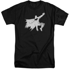 Batman v Superman Knight Silhouette Men's 18/1 Tall Cotton Short-Sleeve T-Shirt
