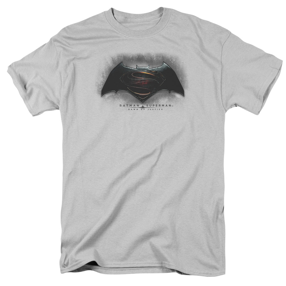 Batman v Superman Logo Men's 18/1 Cotton Short-Sleeve T-Shirt