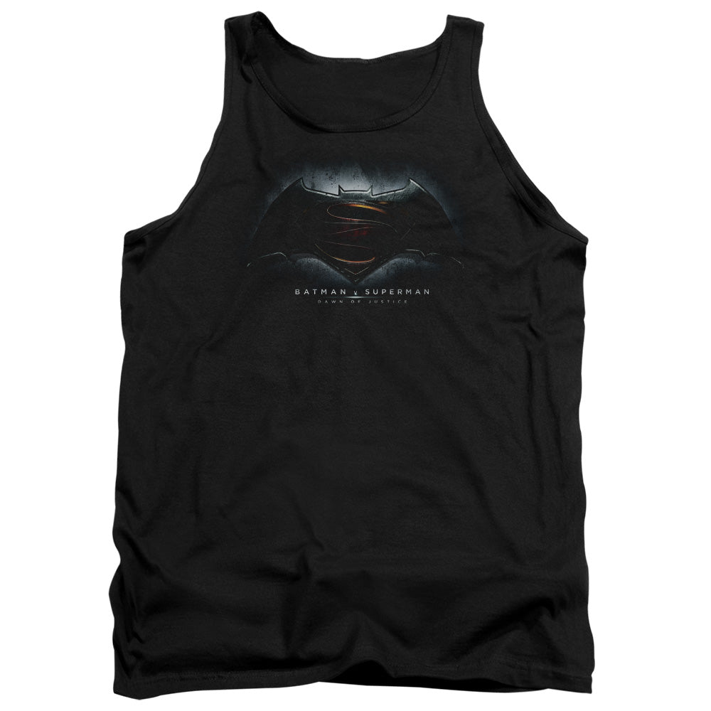 Batman v Superman Logo Men's 18/1 Cotton Tank Top