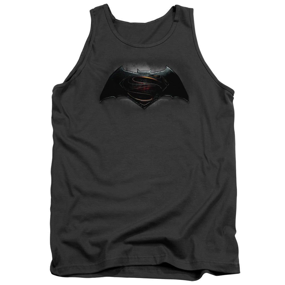 Batman v Superman Logo Men's 18/1 Cotton Tank Top