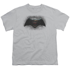Batman v Superman Logo Youth 18/1 100% Cotton Short-Sleeve T-Shirt