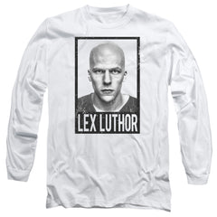 Batman v Superman Luthor Men's 18/1 Cotton Long-Sleeve T-Shirt