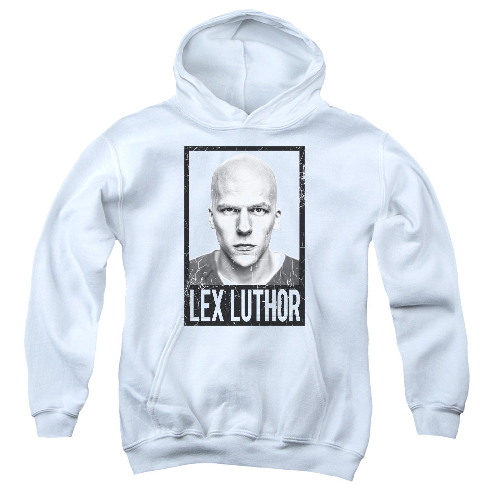 Batman v Superman Luthor Youth Cotton Poly Pull-Over Hoodie
