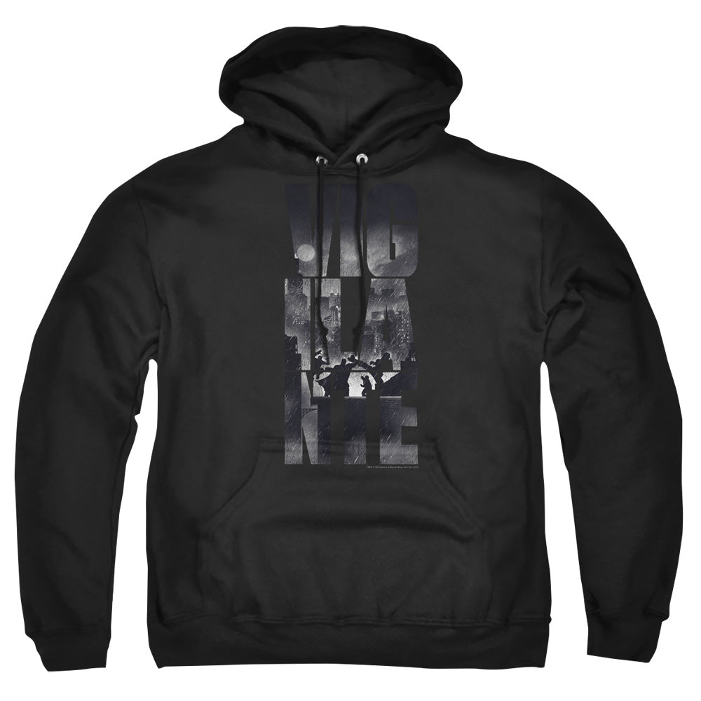 Batman v Superman Rainy Viglante Men's Pull-Over 75 25 Poly Hoodie