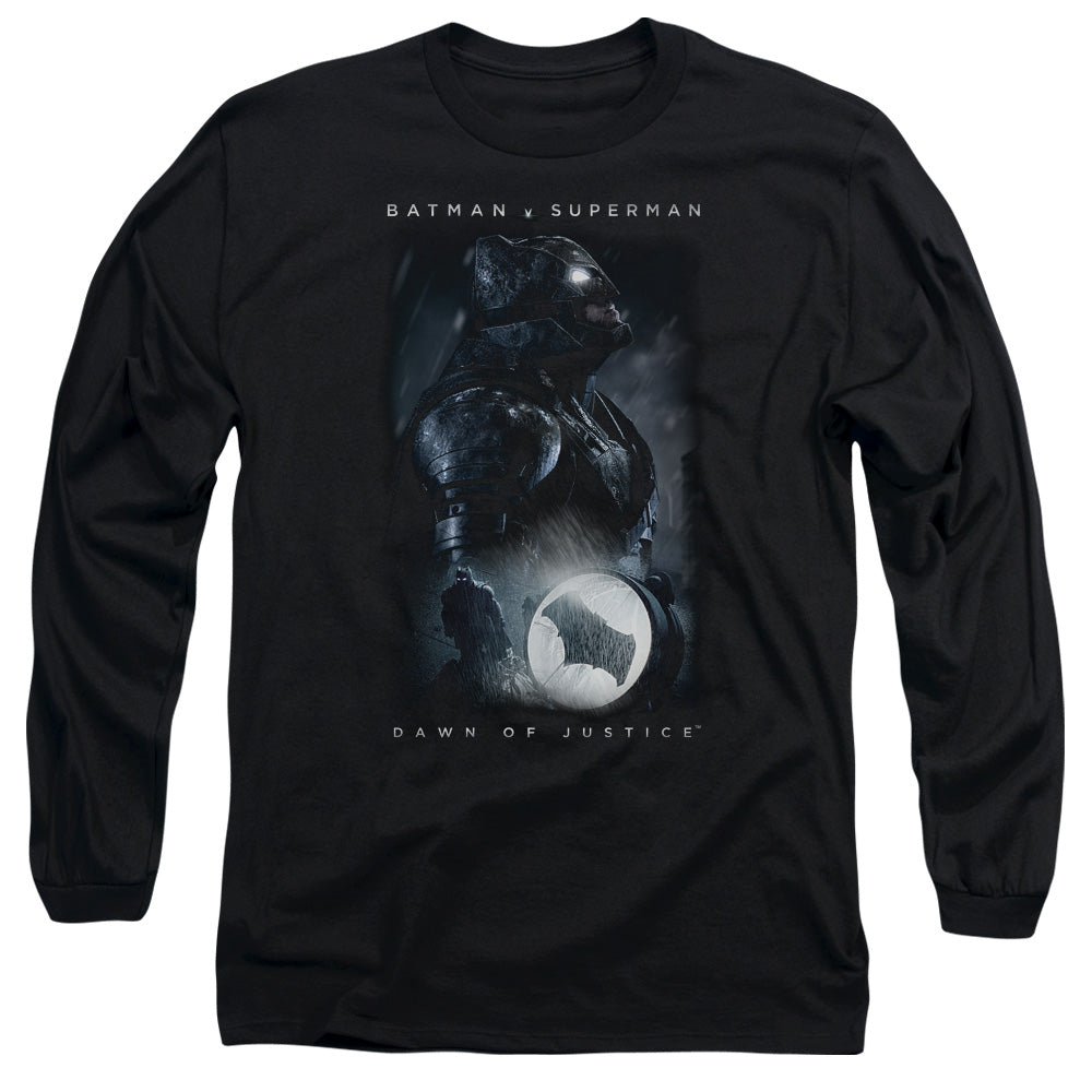 Batman v Superman Signal Men's 18/1 Cotton Long-Sleeve T-Shirt