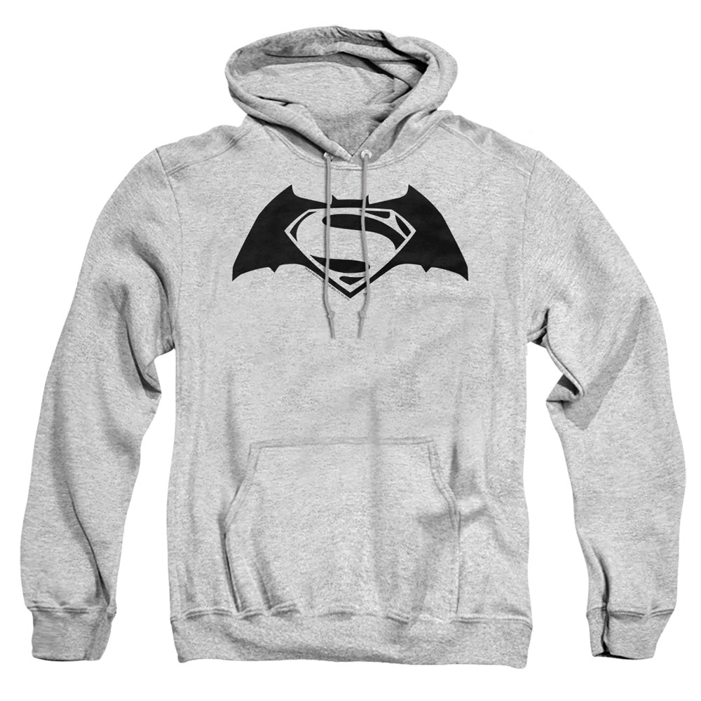 Batman v Superman Simple Logo Men's Pull-Over 75 25 Poly Hoodie