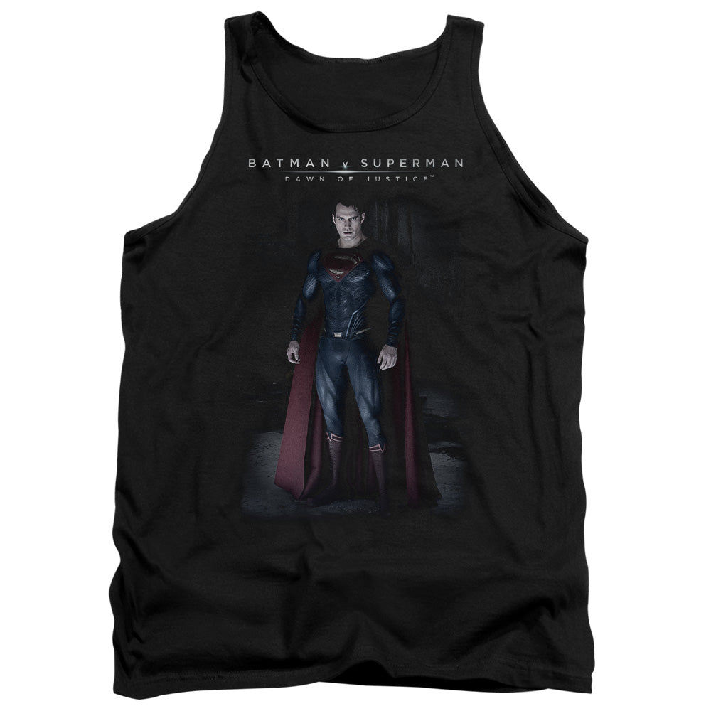 Batman v Superman Stand Tall Men's 18/1 Cotton Tank Top