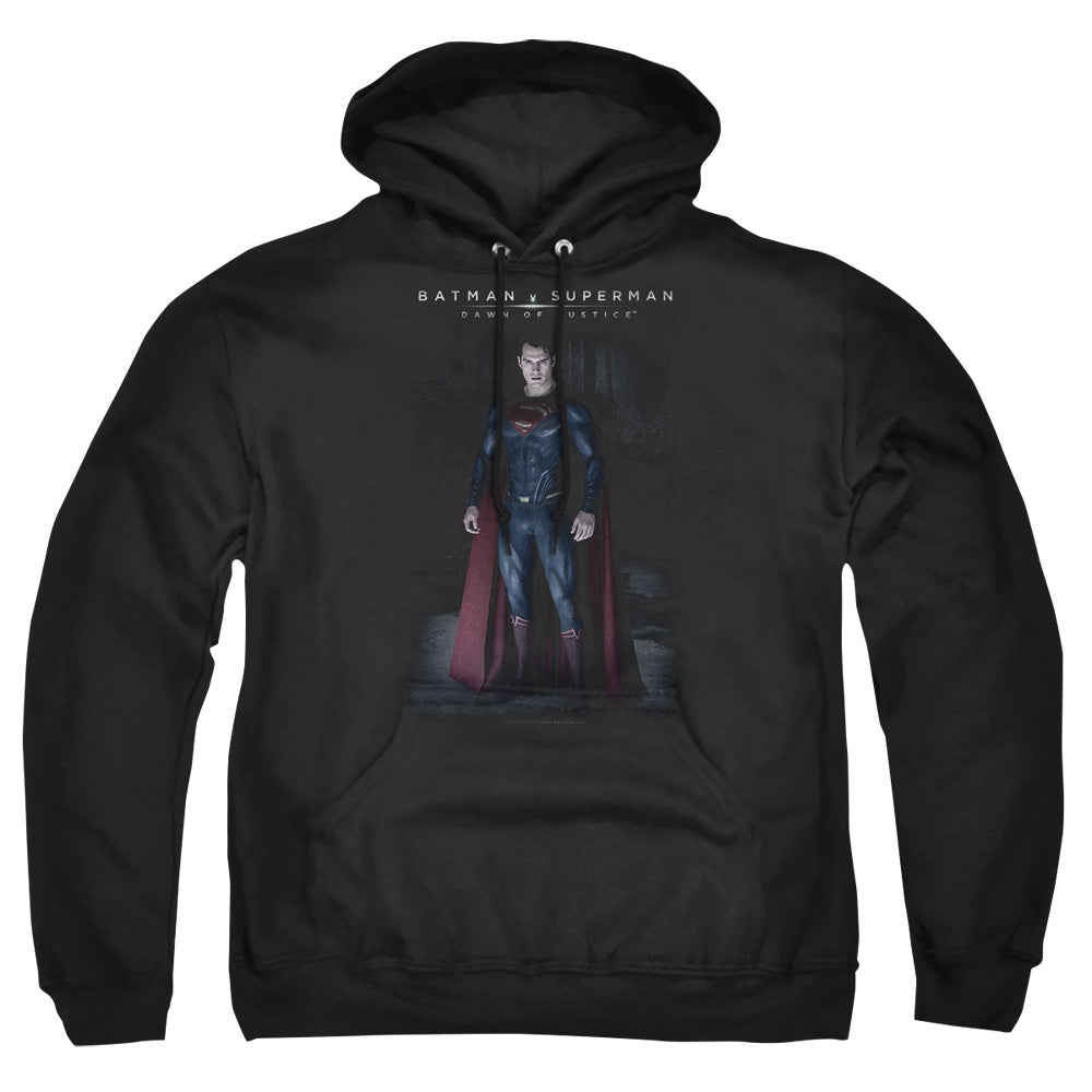 Batman v Superman Stand Tall Men's Pull-Over 75 25 Poly Hoodie