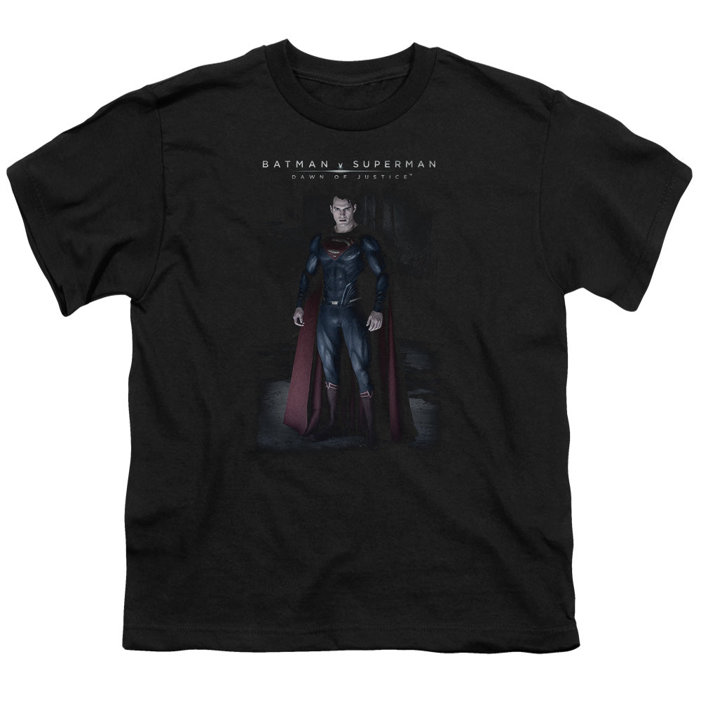 Batman v Superman Stand Tall Youth 18/1 100% Cotton Short-Sleeve T-Shirt