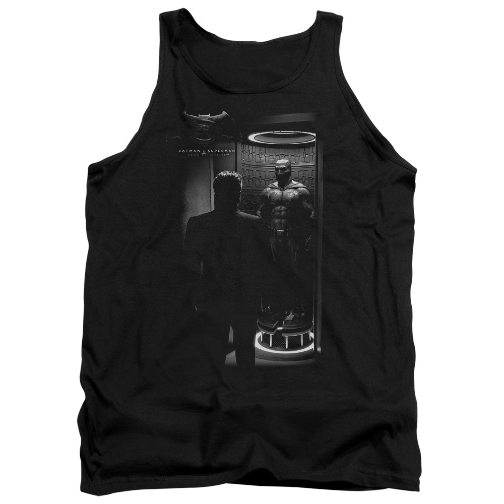 Batman v Superman Suit Up Men's 18/1 Cotton Tank Top