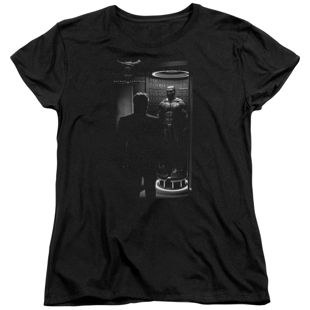 Batman v Superman Suit Up Women's 18/1 Cotton Short-Sleeve T-Shirt