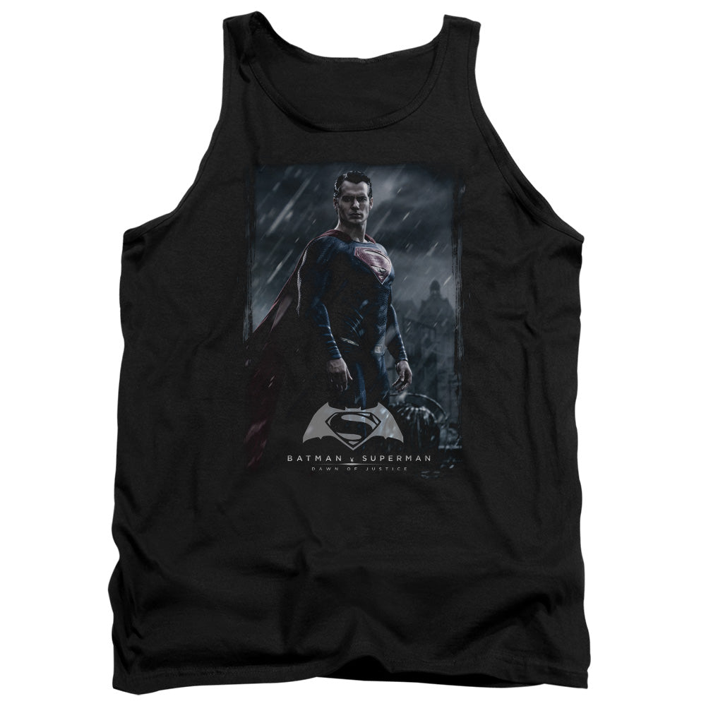 Batman v Superman Supe Poster Men's 18/1 Cotton Tank Top