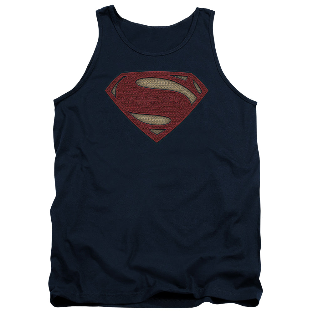 Batman v Superman Super Movie Logo Men's 18/1 Cotton Tank Top
