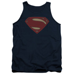 Batman v Superman Super Movie Logo Men's 18/1 Cotton Tank Top