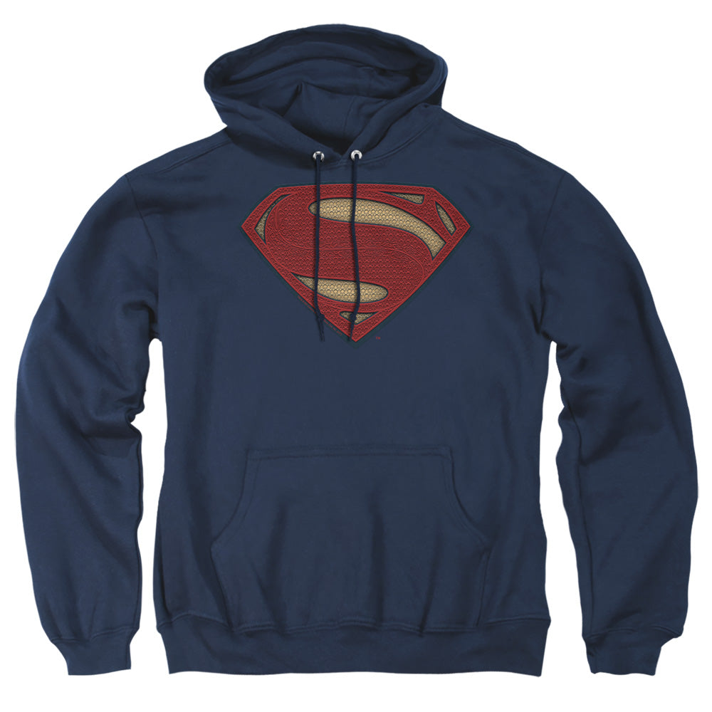Batman v Superman Super Movie Logo Men's Pull-Over 75 25 Poly Hoodie