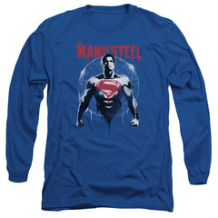 Batman v Superman Super Spray Men's 18/1 Cotton Long-Sleeve T-Shirt