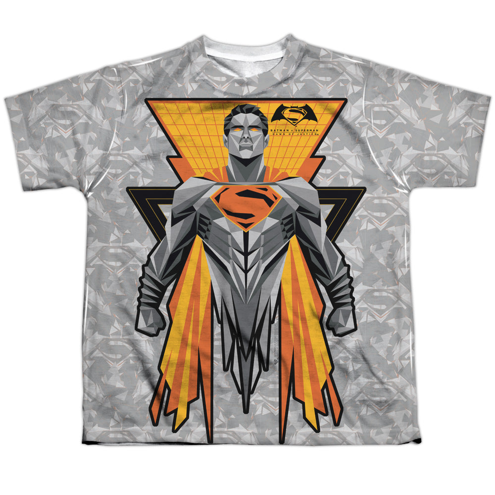 Batman v Superman Super Tech Sub Youth Regular Fit Poly Short-Sleeve T-Shirt
