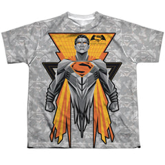 Batman v Superman Super Tech Sub Youth Regular Fit Poly Short-Sleeve T-Shirt