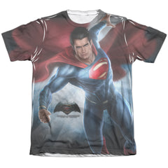 Batman v Superman Superman Light Men's Regular Fit Poly Cotton Short-Sleeve T-Shirt