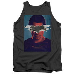 Batman v Superman Superman Poster Men's 18/1 Cotton Tank Top