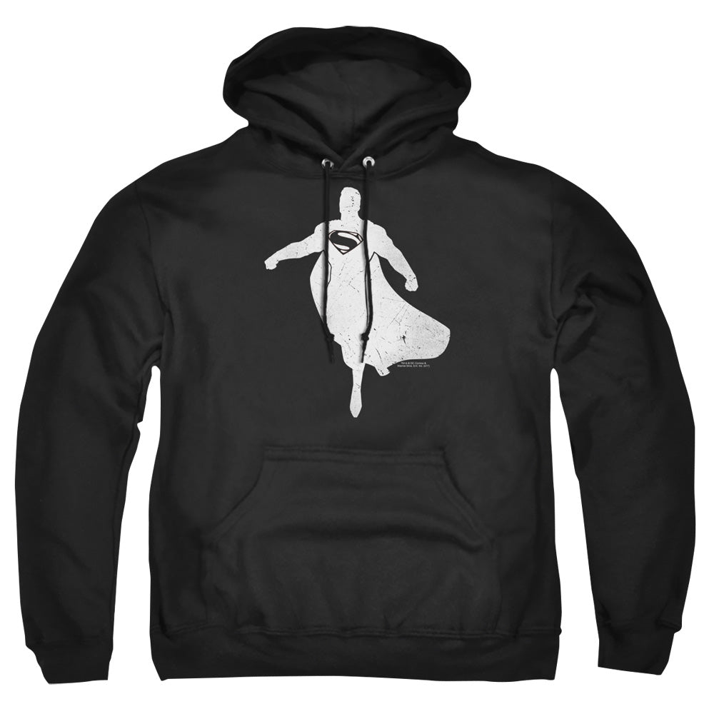 Batman v Superman Superman Silhouette Men's Pull-Over 75 25 Poly Hoodie