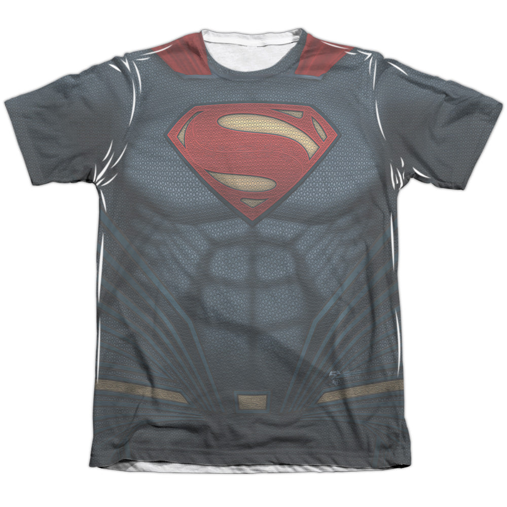 Batman v Superman Superman  Uniform Men's Regular Fit Poly Cotton Short-Sleeve T-Shirt